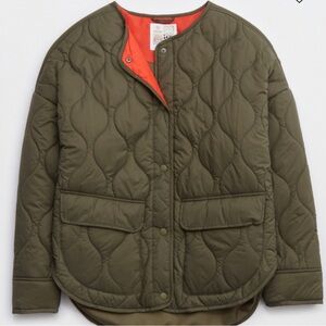 Aerie Offline Quilted Bomber Jacket NWT